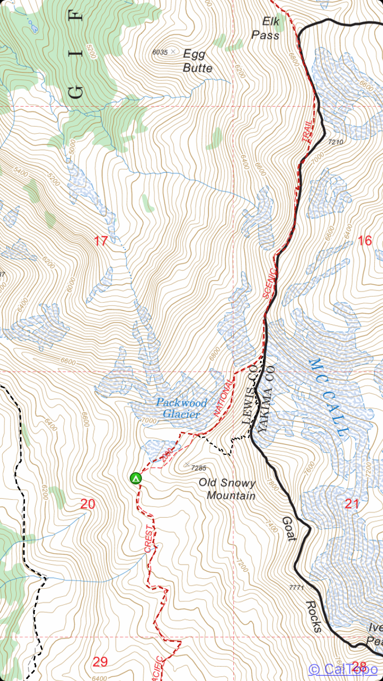 2016 US Forest Service Topographic Map | Glacier Peak Studios